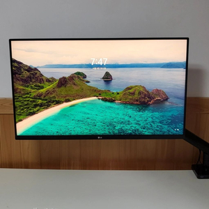 LG 32인치 QHD 모니터 + 모니터암 같이 팝니다