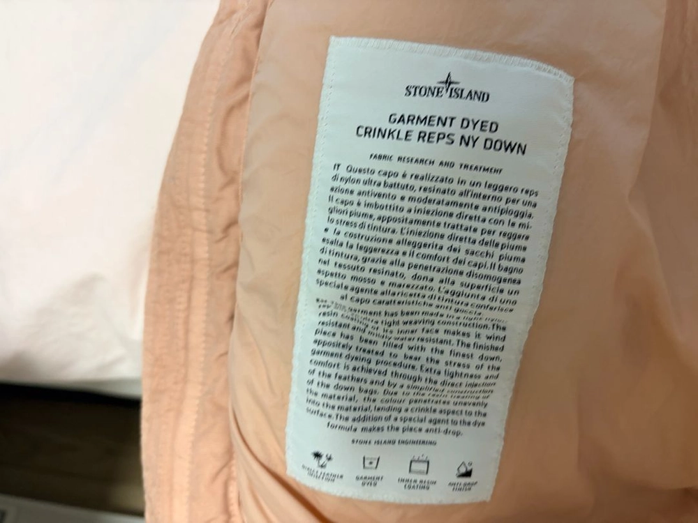 스톤아일랜드 롱패딩 크링클랩스 다운 롱패딩 S 이미지