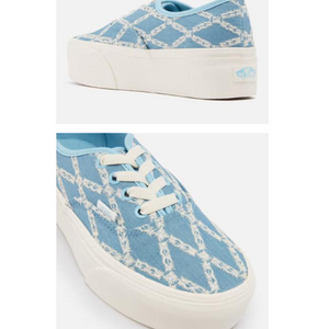 반스 믹스 어센틱 스택폼 데님 트레이너 스니커즈 신발