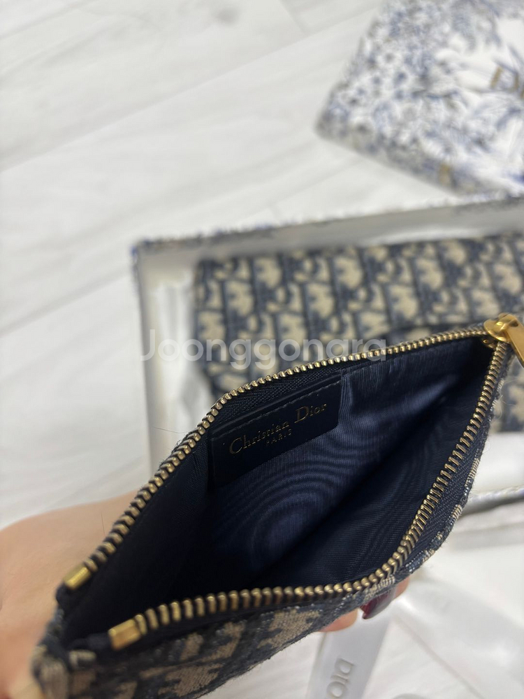 디올 오블리크 새들 체인 지갑 크로스백--7