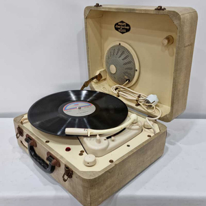 PHILIPS disc jockey major 리시버 진공관 포터블 전축