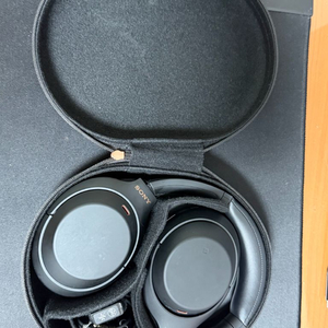 소니 WH-1000XM4 헤드폰 믈랙