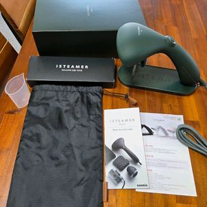 쿠진 아이스티머 스타일러 무선 스팀다리미+보풀제거기