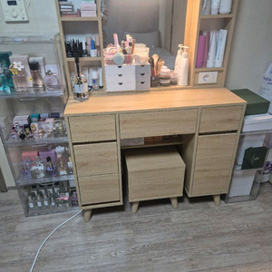 원목 화장대 세트