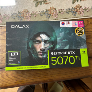GALAX GeForce RTX 5070 Ti 그래픽 카드