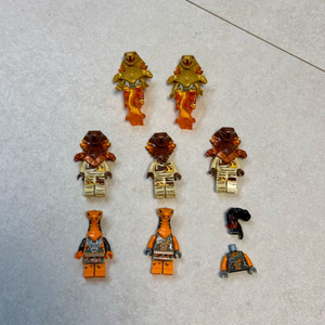 레고 닌자고 파이로 바이퍼 미니피규어 일괄