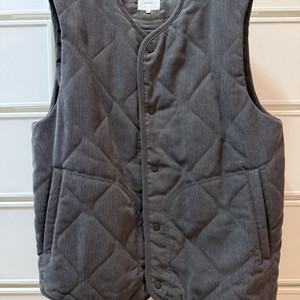 에피그램 코듀로이 퀼팅베스트 (카키브라운XXL)