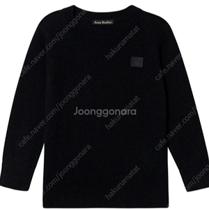 아크네스튜디오 키즈 블랙 니트 6-8y 새상품