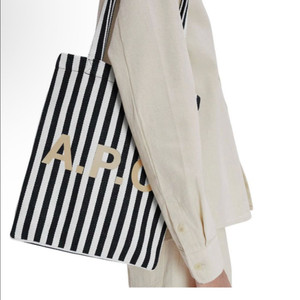 아페쎄 스트라이프백, 아페쎄에코백,A.P.C컨버스백 이미지