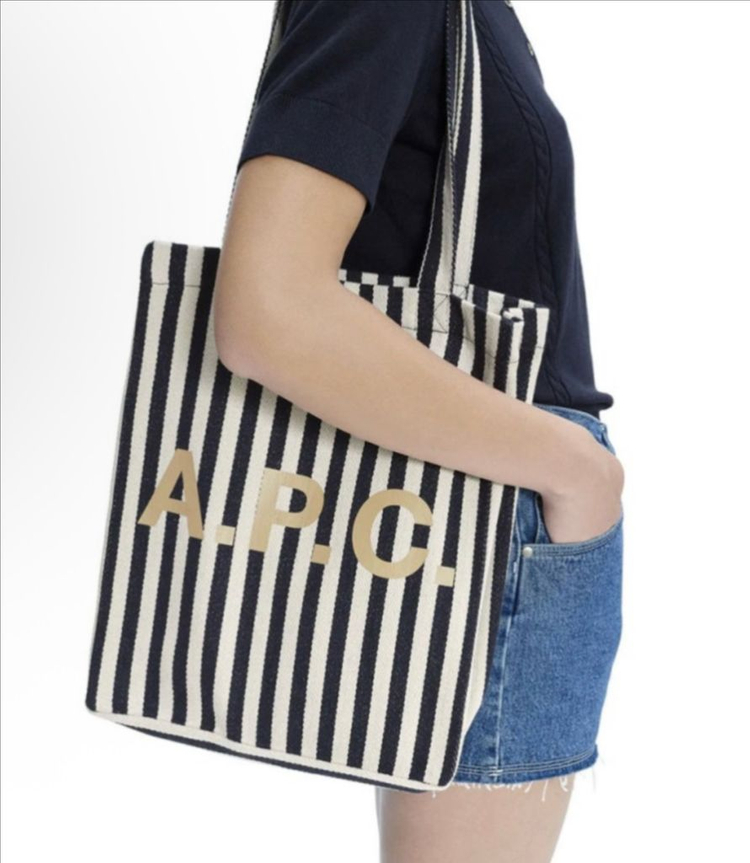 아페쎄 스트라이프백, 아페쎄에코백,A.P.C컨버스백 이미지