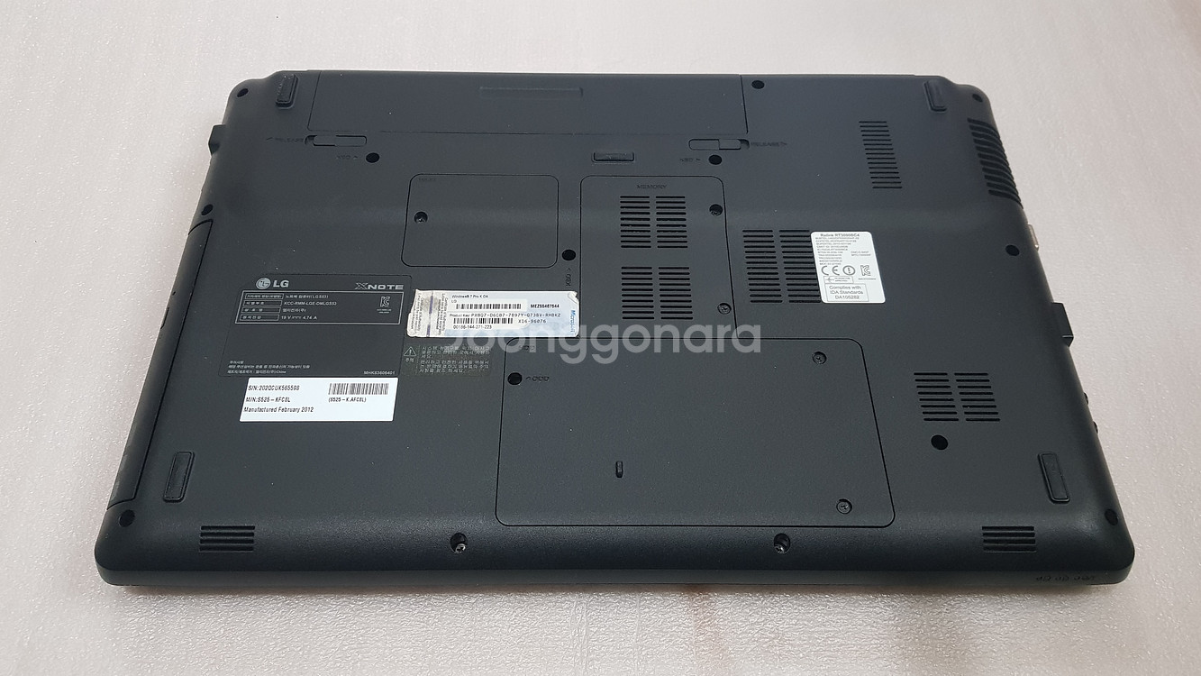 LG 노트북 XNote S525-KFC8L--1