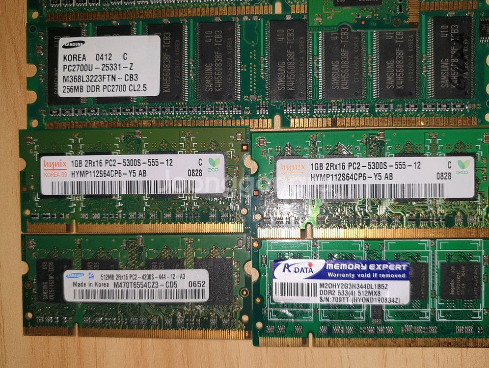 구형 컴퓨터 메모리 일괄--3