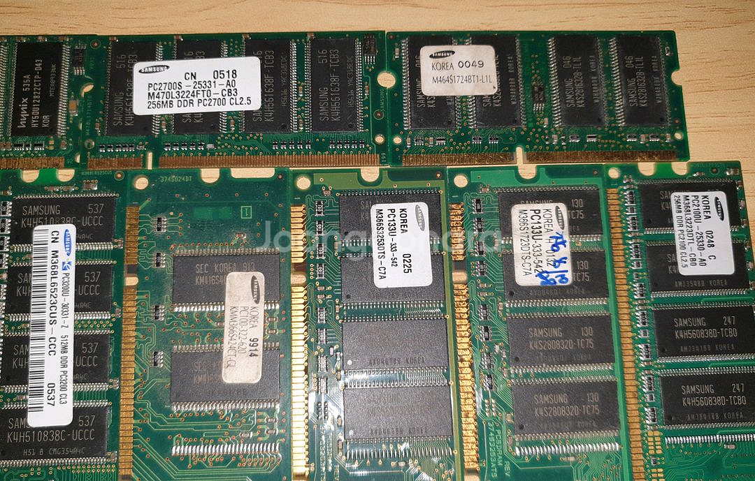 구형 컴퓨터 메모리 일괄--4