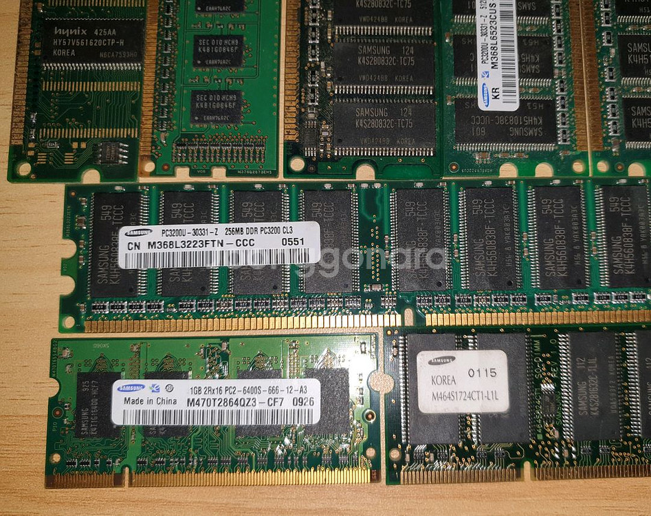 구형 컴퓨터 메모리 일괄--5