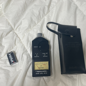 RadioShack 아날로그 사운드 레벨 미터