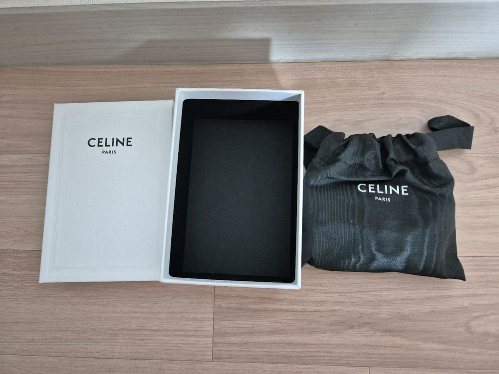 (미사용) 셀린느 트리옹프 동전 컴팩트 지갑 - 트리옹프 캔버스--1