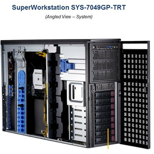 4GPU 웍 서버 베어본 슈마 7049GP