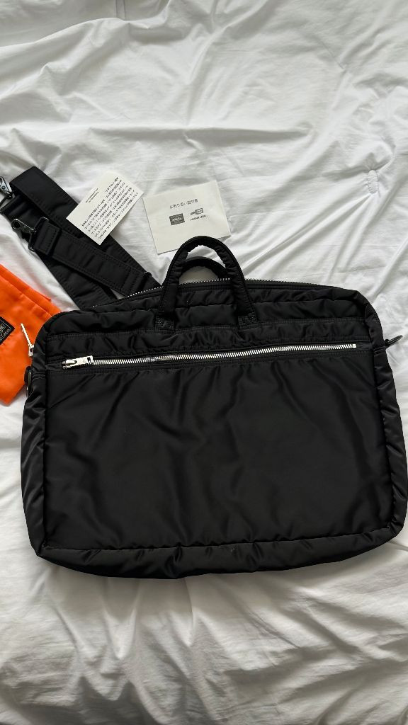 요시다 포터 탱커 투웨이 브리프케이스 블랙--5