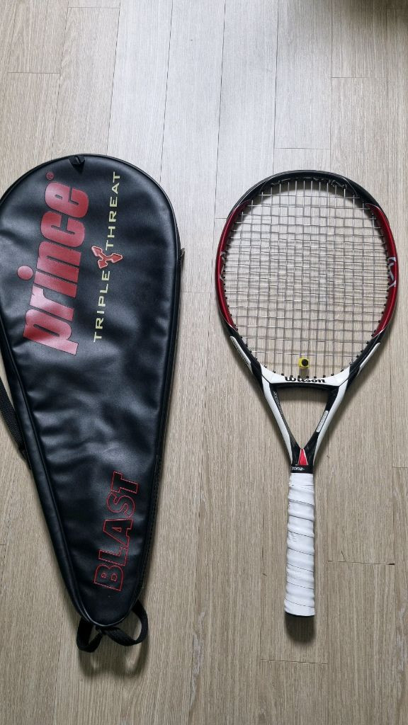 프린스 더레이트가방,윌슨 테니스 라켓 이미지