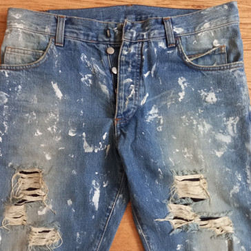 [31] 발망 페인트 디스진 balmain 청바지 지디 이미지