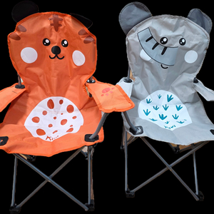 캐릭터 캠핑 의자 2개 세트
