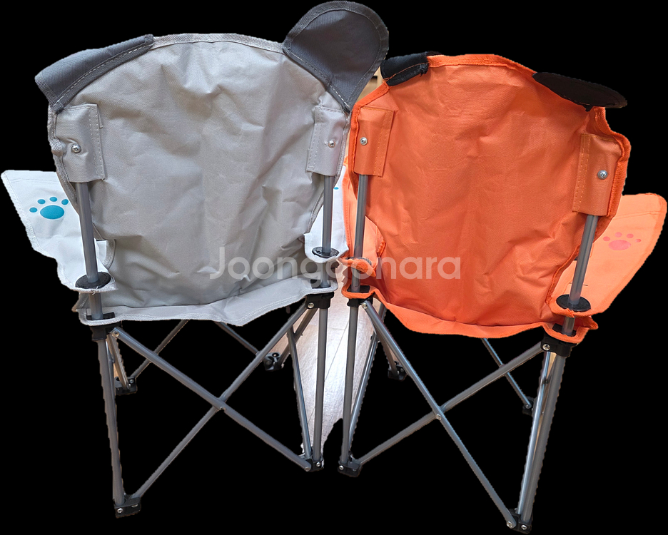 캐릭터 캠핑 의자 2개 세트--3