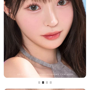 오 렌즈 원데이 스페니쉬 써클 그레이 이미지
