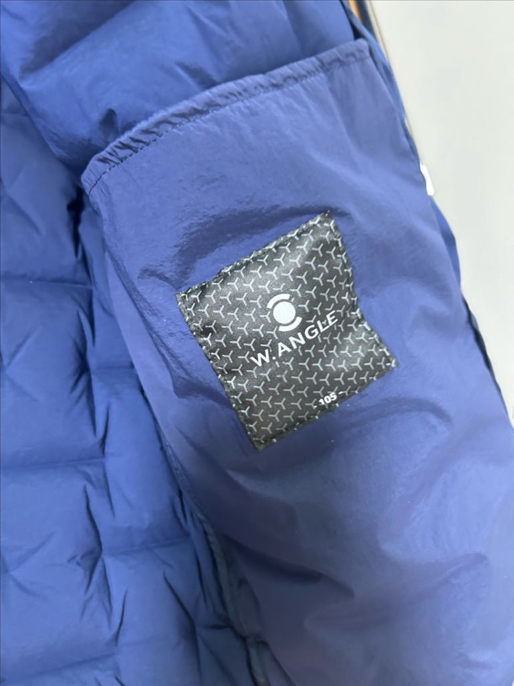 w.angle 와이드앵글 블루 남성 패딩105 이미지