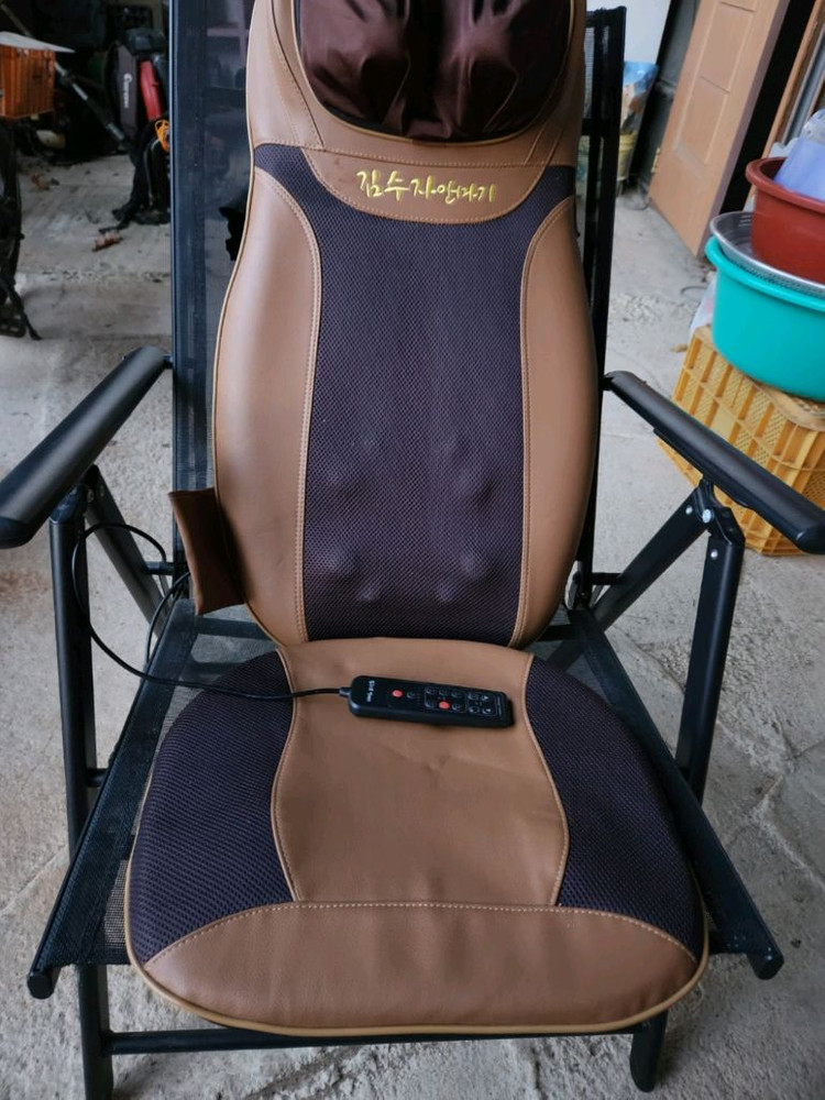 김수자 안마의자기 이미지