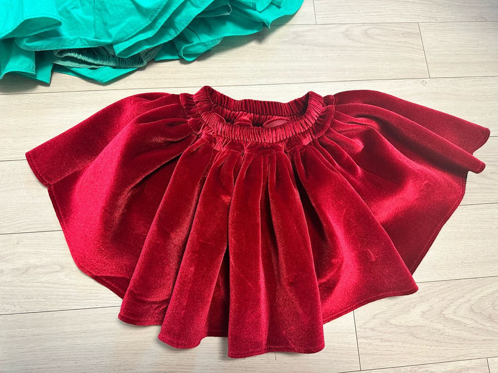 콩제슬래드 체리가디건 4y& 워니리본 레드벨벳 M--4