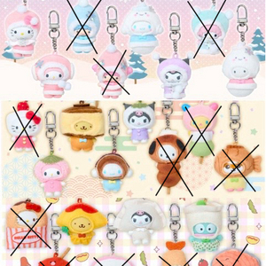 산리오 치비토모 눈의정령 화과자 반찬 분철 선택 가능