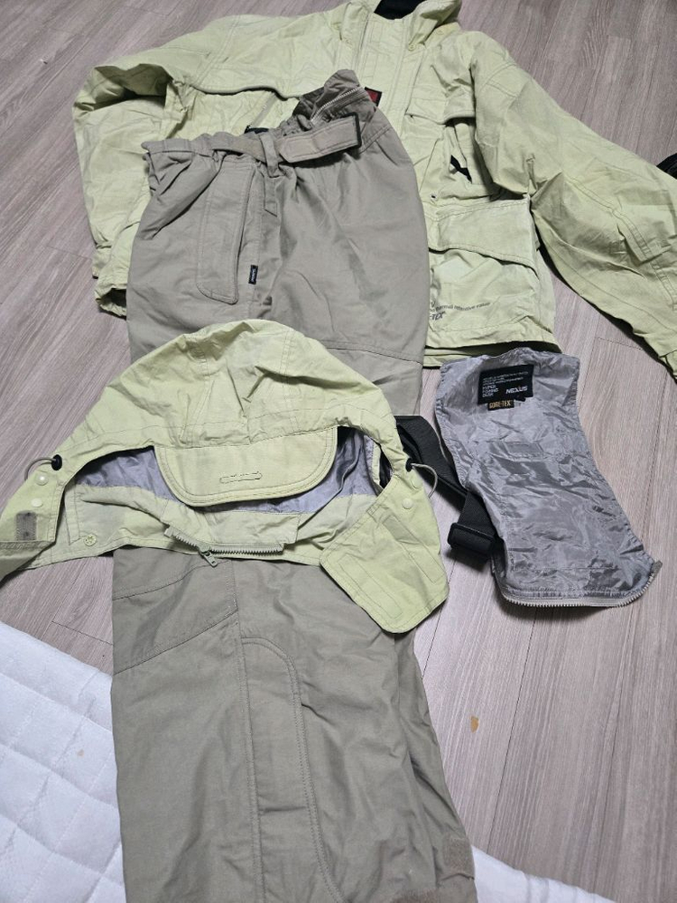 시마노 낚시복 구명복팝니다 이미지