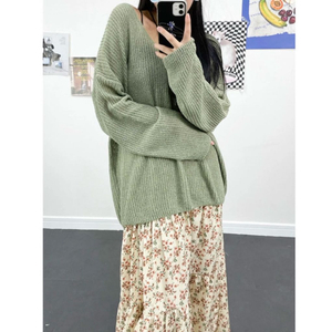 아쿠비클럽 오버핏니트 이미지