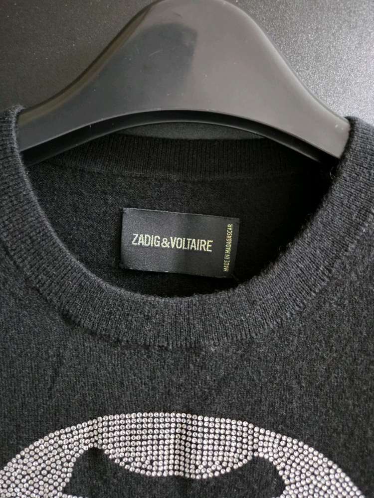 쟈딕앤볼테르 스컬 캐시미어 100니트 ㅡ정품 가격내림--2