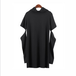 새상품)블랙 폴라원피스+토시세트(택포)