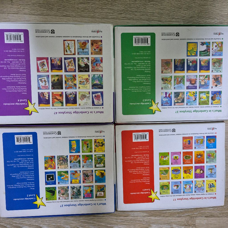 캠브리지 스토리북 레벨1~4권 세이펜버전--1