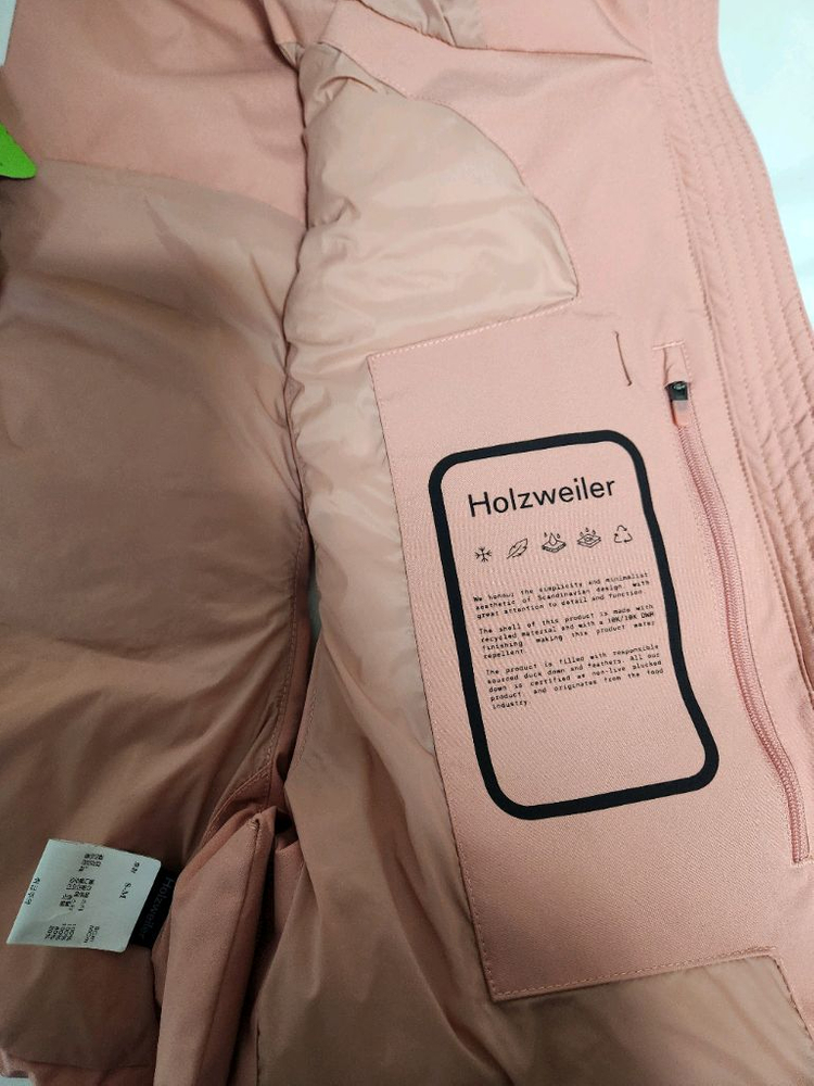 (새상품) 한섬 Holzweiler 시스템 타임 덕다운 크롭 후드 베스트 패딩 조끼 S~M 44 55 이미지