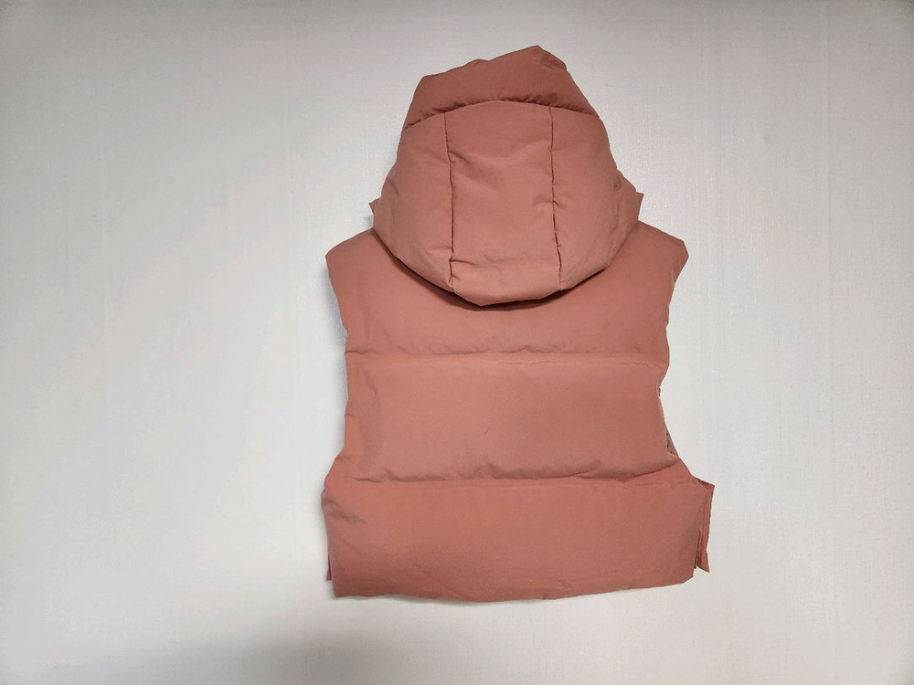 (새상품) 한섬 Holzweiler 시스템 타임 덕다운 크롭 후드 베스트 패딩 조끼 S~M 44 55 이미지