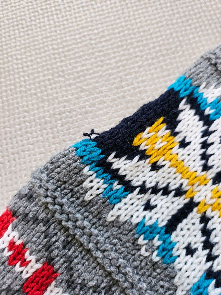 짐보리 니트 100~110--1