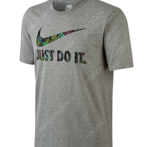 [해외S] 나이키 저스트 두 잇 플로랄 티셔츠 그레이