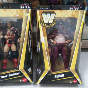 WWE 피규어 레전드 시리즈 저스틴 호크 브래드셔(JBL),술탄(리키쉬)팝니다.