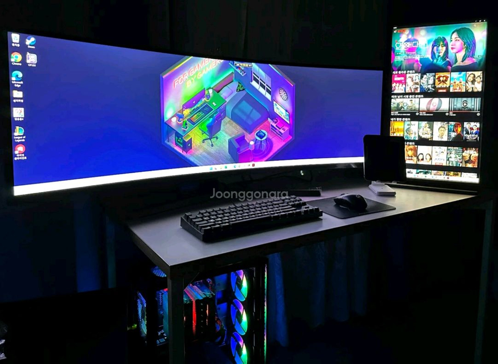 삼성 오디세이 49인치 모니터 판매합니다. (박스포함)--1