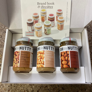 오 너티 땅콩버터 3종세트(땅콩 아몬드+아몬드 오리지널+땅콩 크런치)