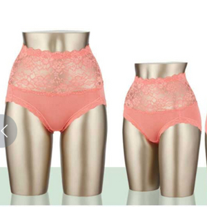 하비 로즈핑크 하이웨이스트 레이스 보정팬티 90S 이미지