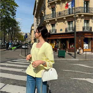 카디널레드 러블백 화이트 골드체인 새제품급 택포