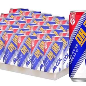 맥콜 190ml 30캔 탄산 캔맥콜 탄산음료