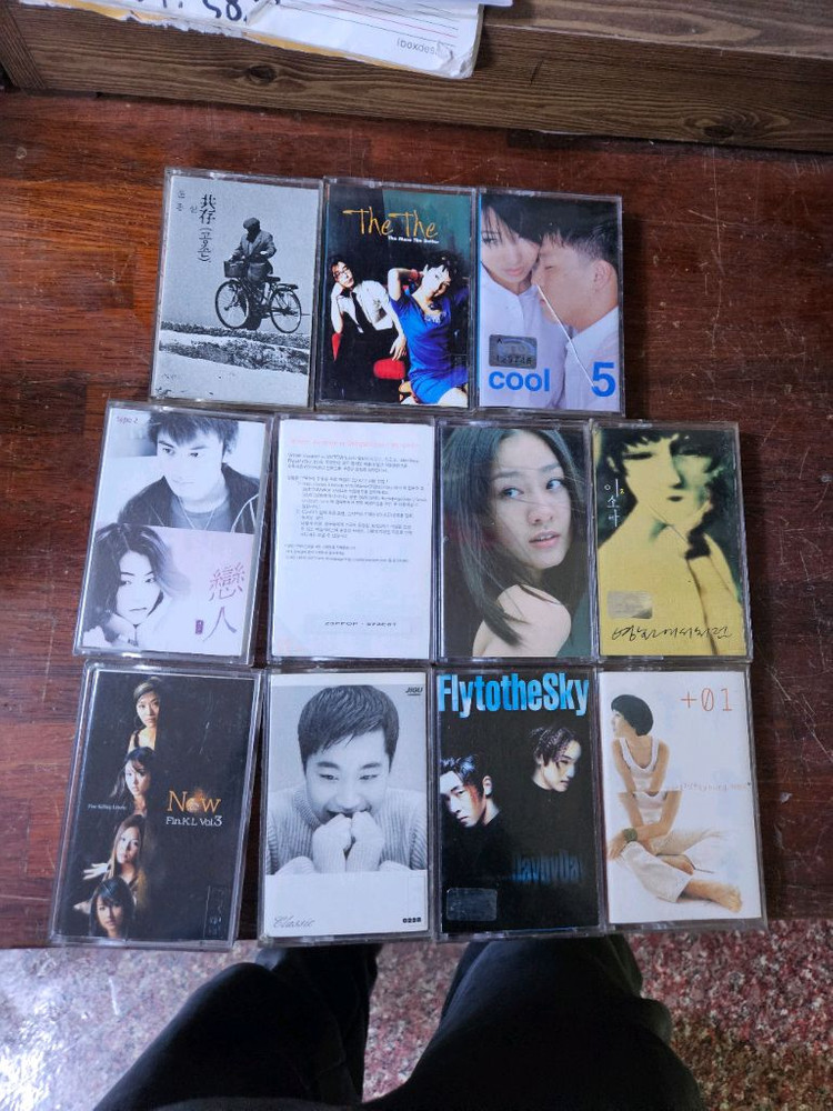옛날 가요 카세트테이프 50장 일괄--1