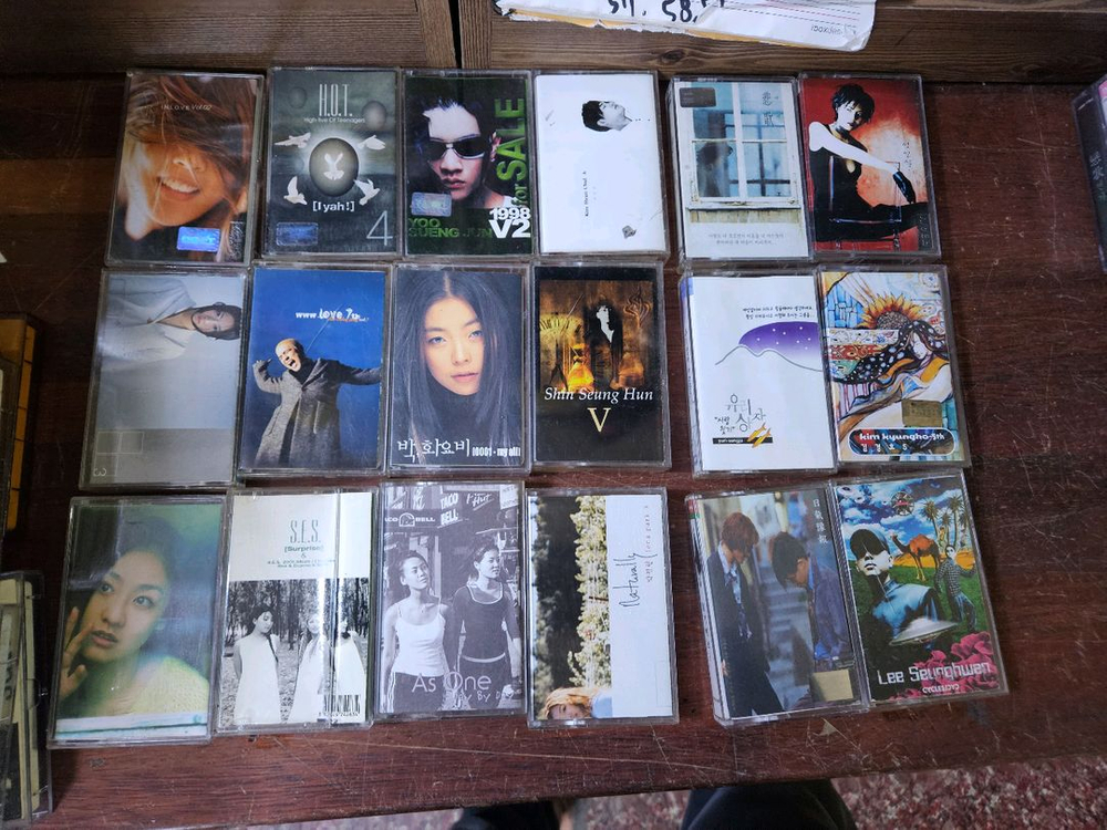 옛날 가요 카세트테이프 50장 일괄--2