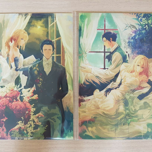 극장판 바이올렛에버가든 상영3-4주차특전일러스트보드전2종,렌티큘러카드1종 이미지