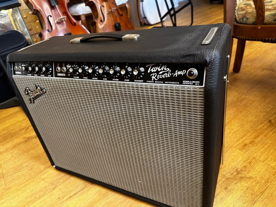 팬더 65 트윈리버브 진공관식 기타앰프 팝니다 이미지